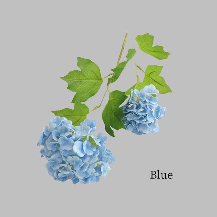 ACNITE(We cover U.S. import duties) – wholesale Artificial flowers – Snow Ball Artificial Flower silk hydrangea wedding floral9