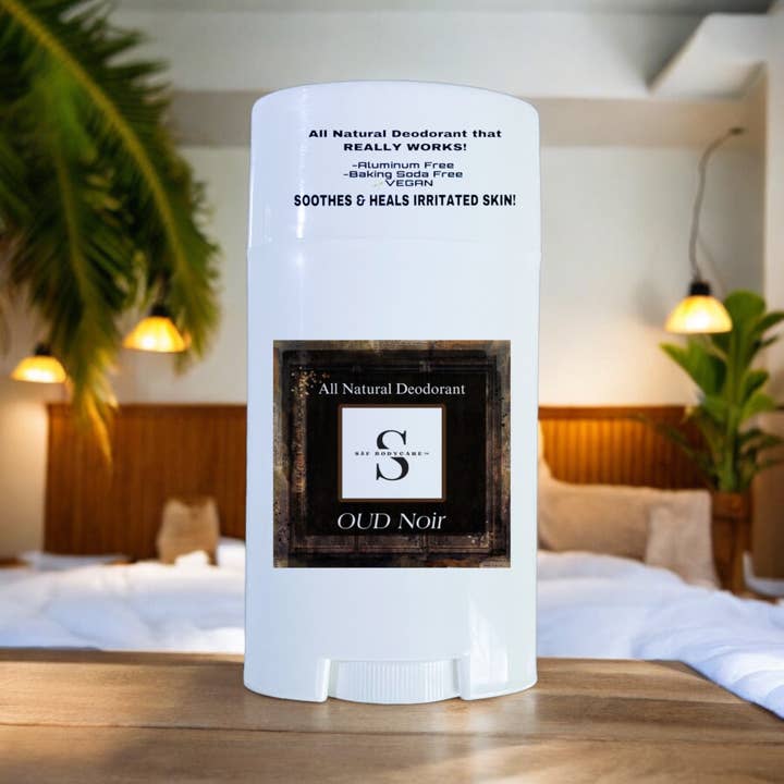 SÄ€F Body Care - Wholesale Deodorant - Unisex - Oud Noir Natural Deodorant, Aluminum Free, Vegan 8