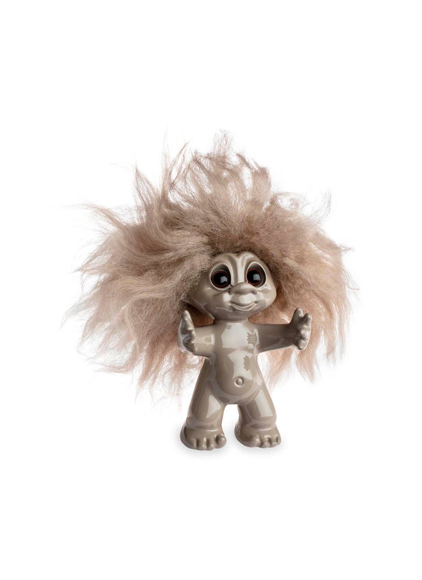 Good Luck Trolls - Wholesale Decorative Figurine - Good Luck Troll, sand, 9 cm0