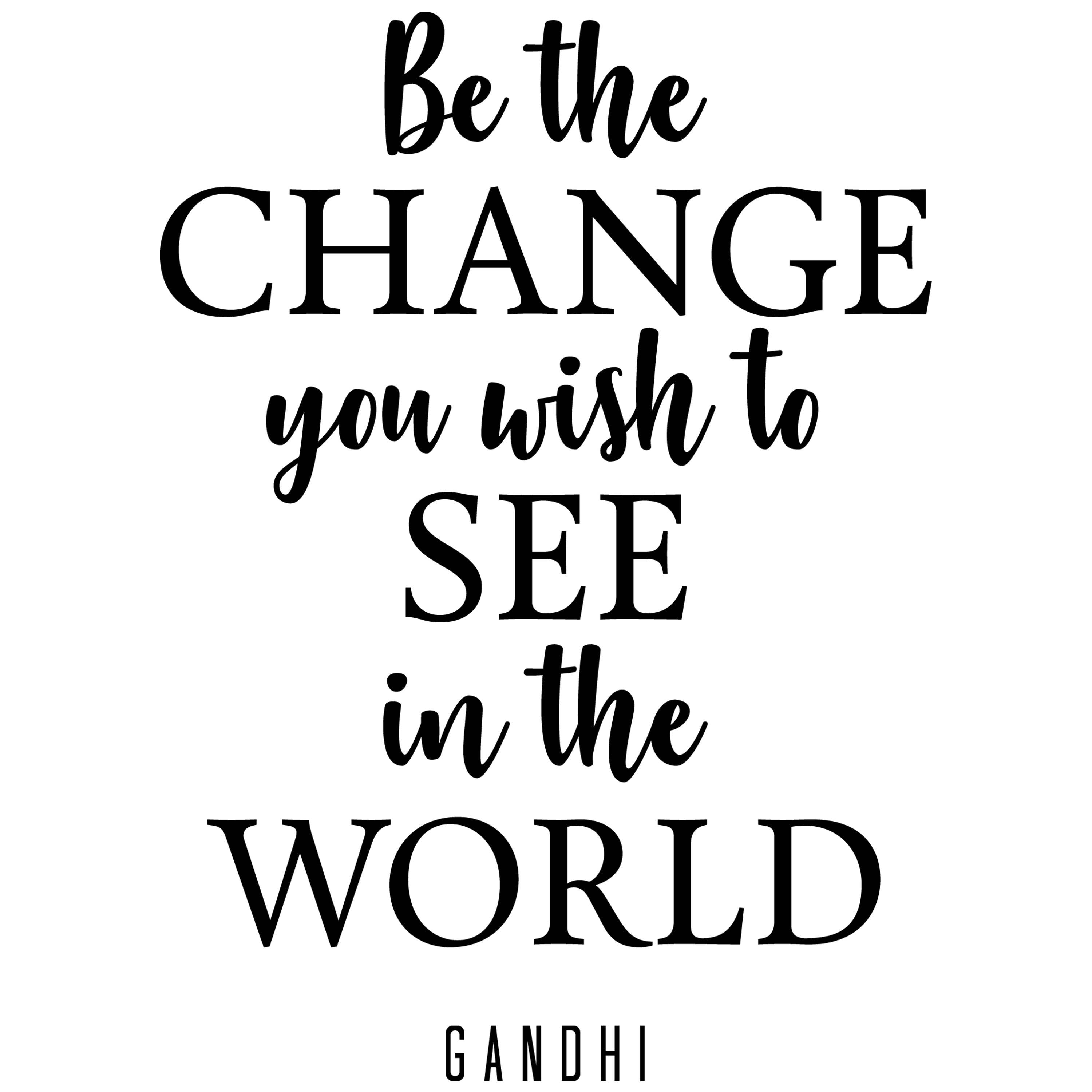 My Vinyl Story - Wholesale Wall Decal/Stickers - Gandhi Wall Decal Sticker0