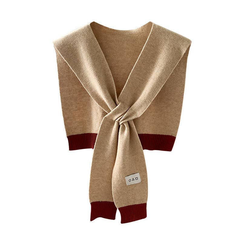 VividLux - Wholesale Wrap - Women's - Cozy Colorblock Knit Shawl9