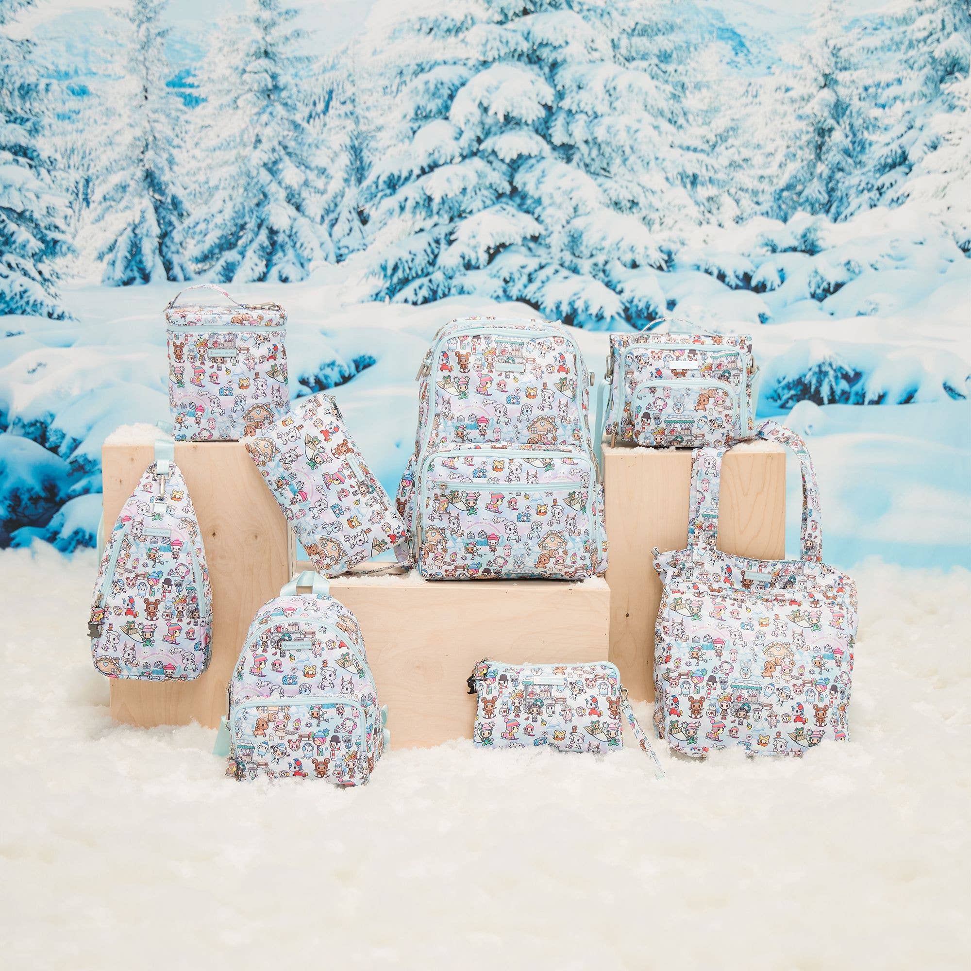 JuJuBe - Wholesale Diaper Bag - Baby - Be Light toki Snow Day7