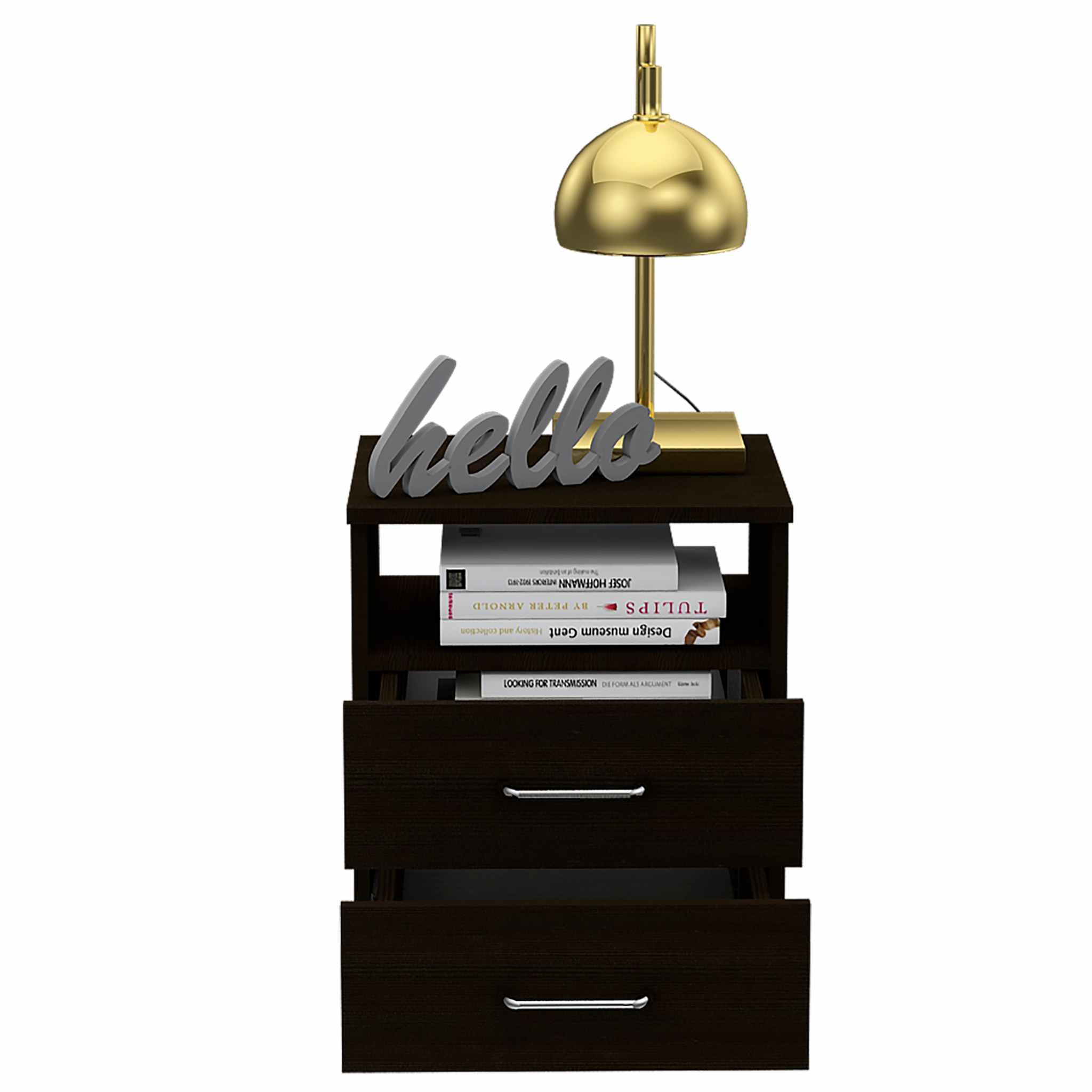 Depot E-Shop - Wholesale Bedroom Furniture - Salento Nightstand, 2 Drawers4