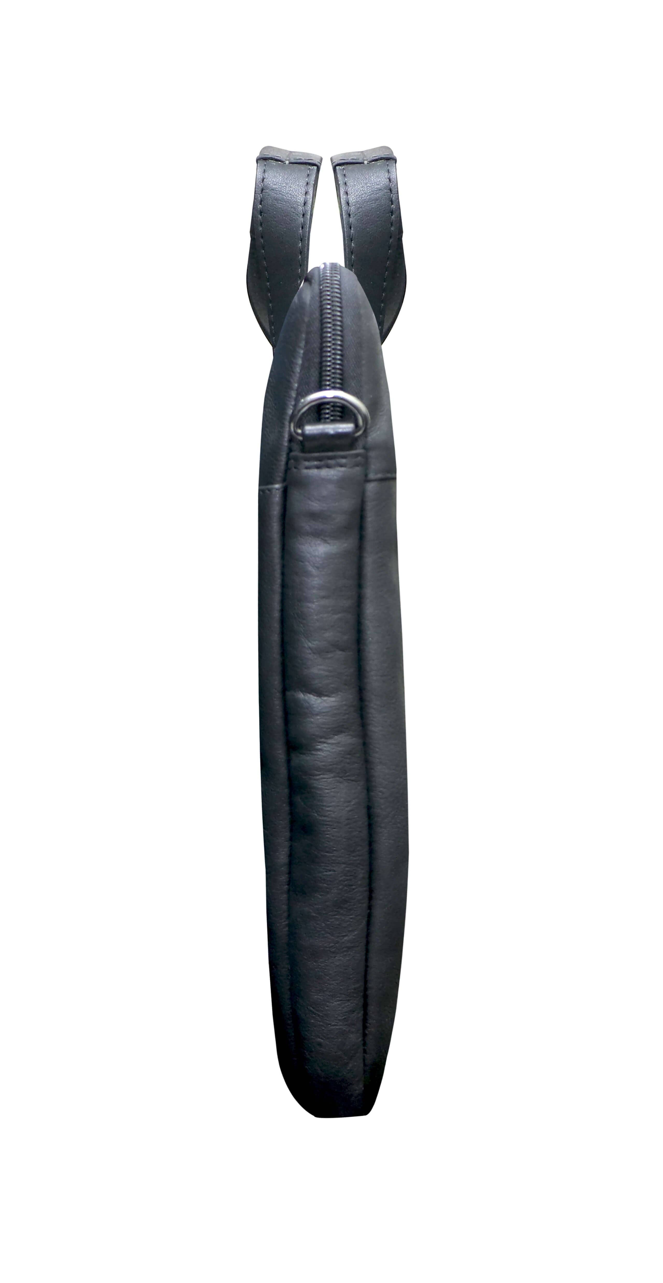 Greenwood – Großhandel Laptoptasche – Unisex – Fred Laptoptasche 13 Zoll Leder mit abnehmbarem Schultergurt17