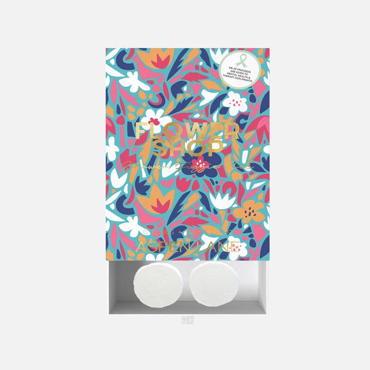 Flower Shop Duschdampfgarer Fizzie Set für den Großhandel von Aspen Lane