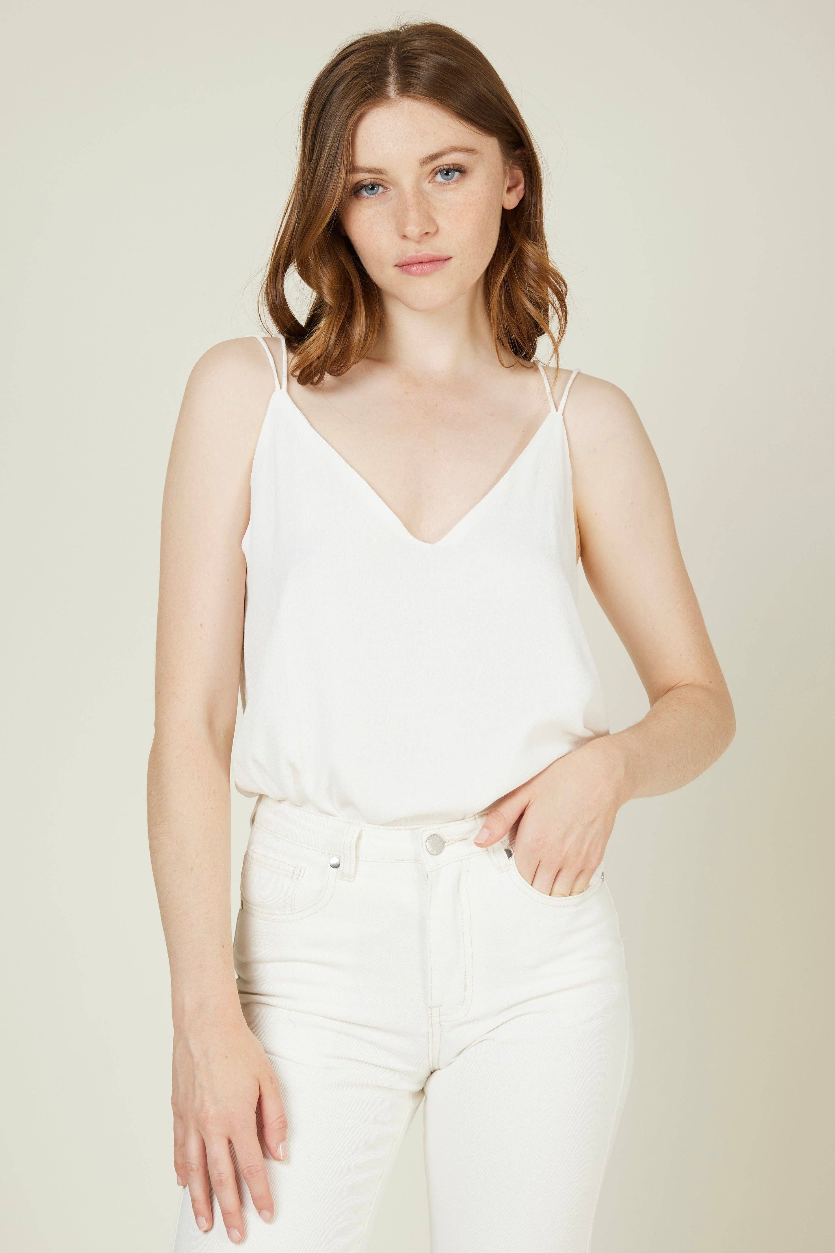 Andy & Lucy – Engroshandel Tanktop – Kvinder – DANNY - Tanktop med åben ryg med tynde stropper10