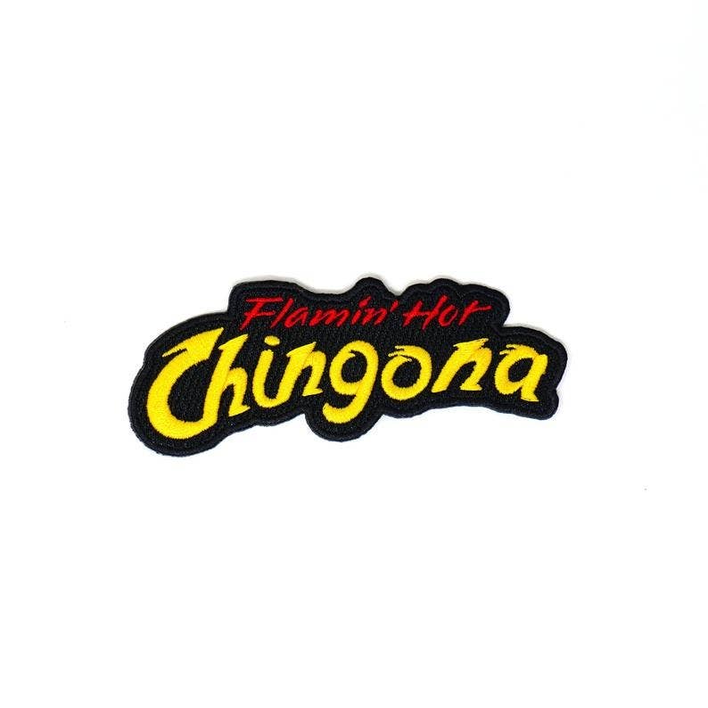 PARTIMEWORKS - Wholesale Patch - Flamin Hot Chingona Patch2