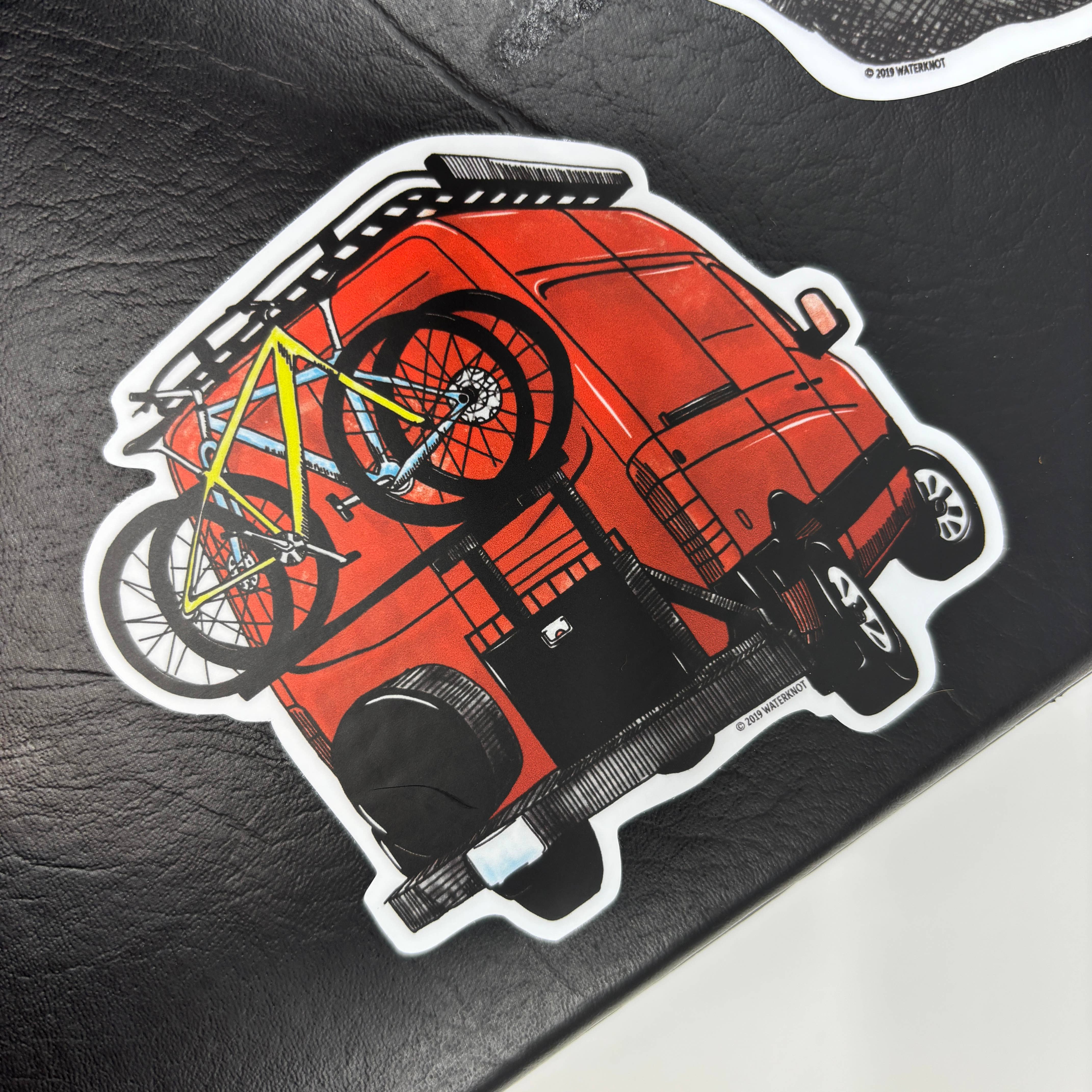 Waterknot - Wholesale Sticker - Van Sticker1