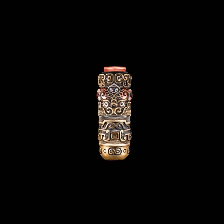 Coppertist.wu - Wholesale Pendant/Charm Necklace - Oriental Patterned Box Opener Pendant