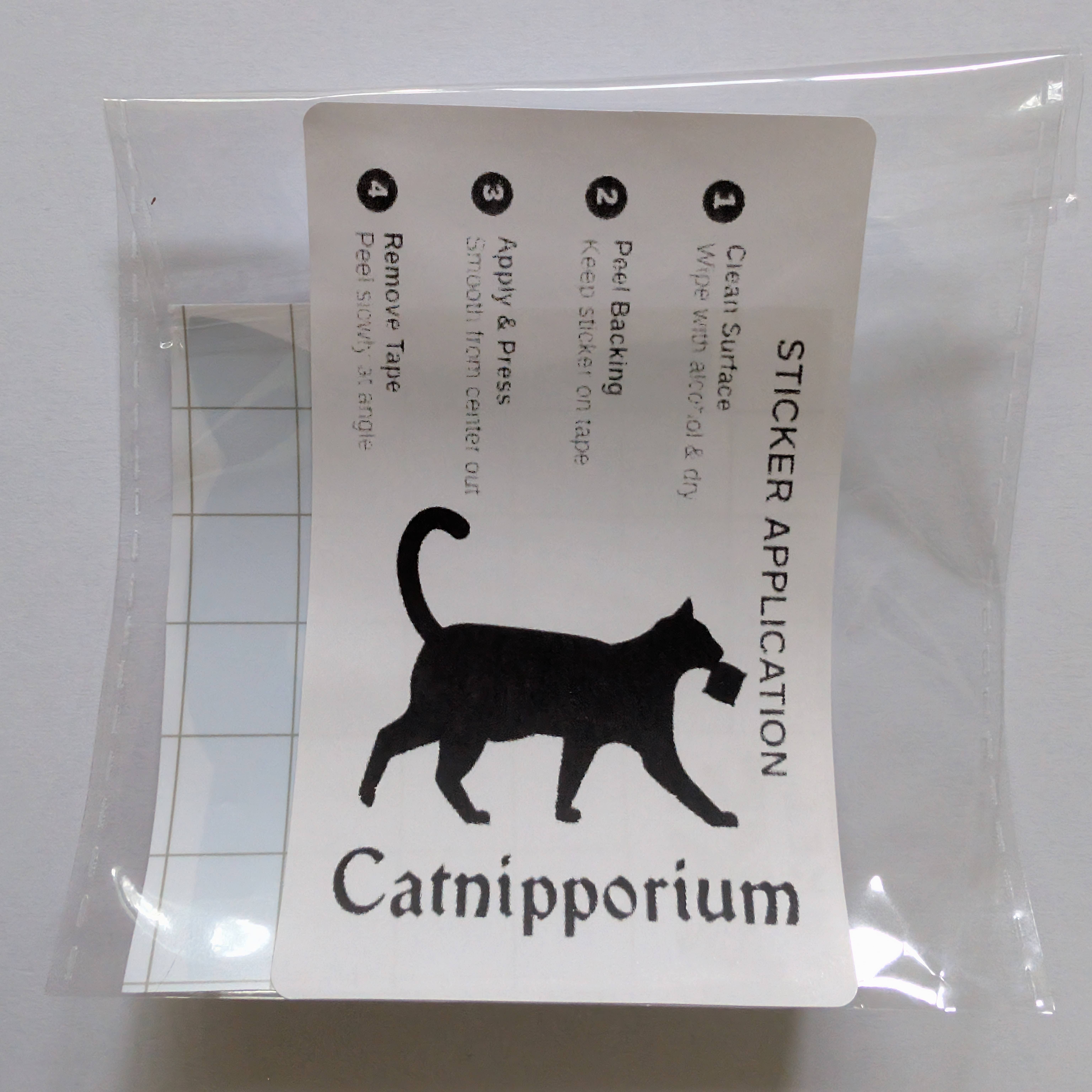 Catnipporium - Vendita all'ingrosso Adesivo - Adesivo in vinile Angry Cat1