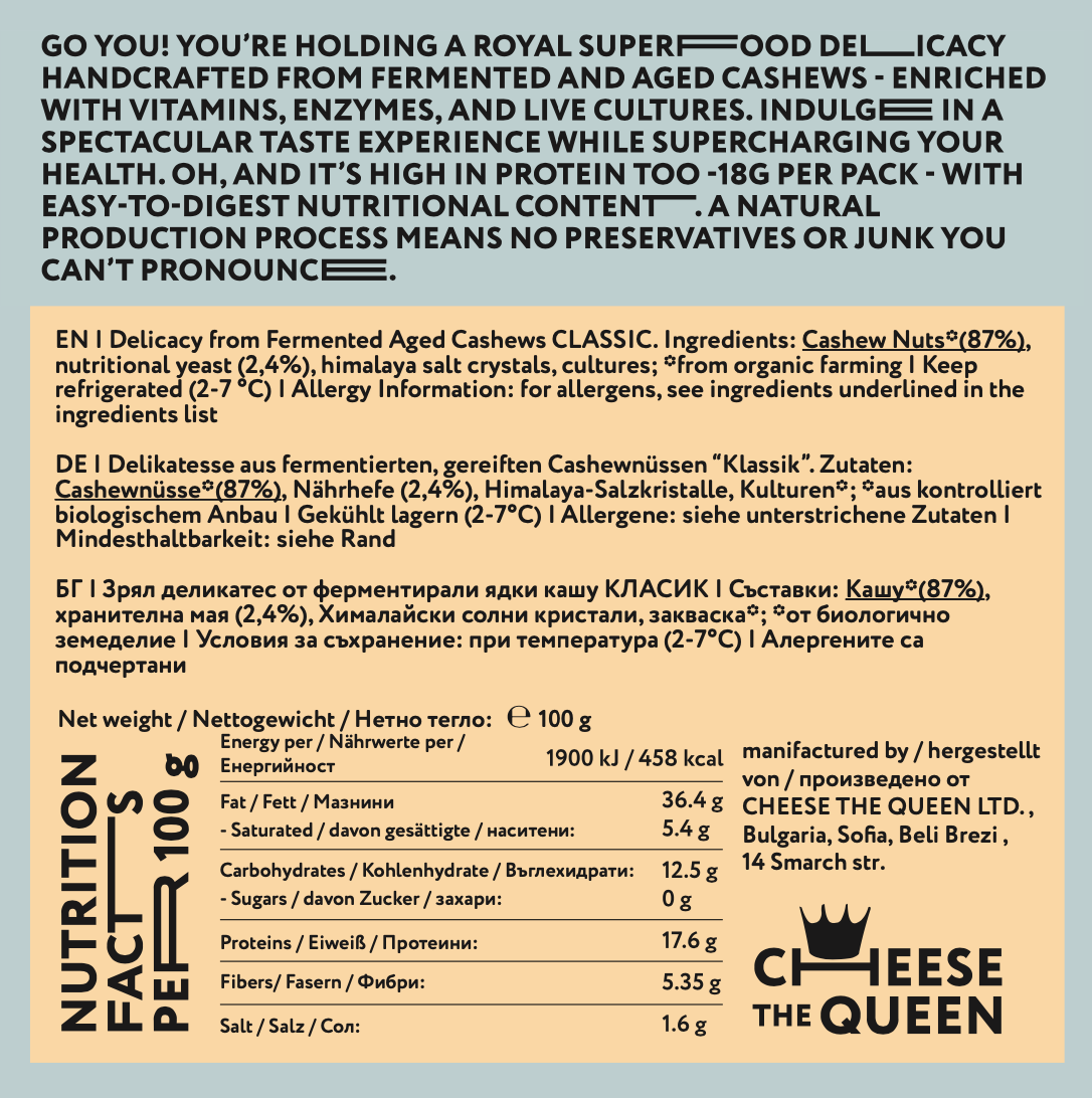 CHEESE THE QUEEN – wholesale Nuts – Tasting Box: Try all! Variety of 6 Superfood Delicacies18