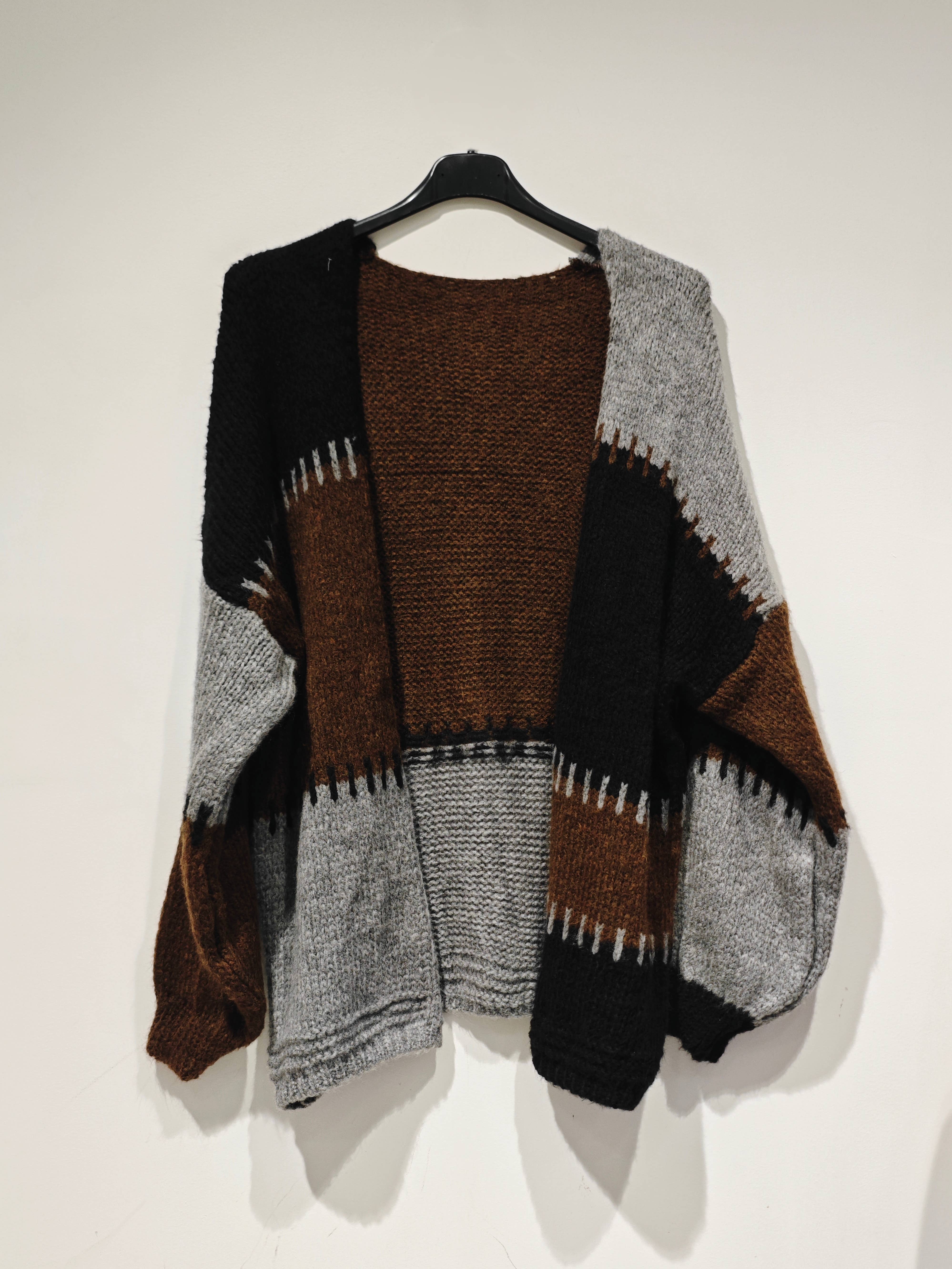 Pomelo paris - Wholesale Cardigan - Women's - ROMA Buttonless Vest - AH263