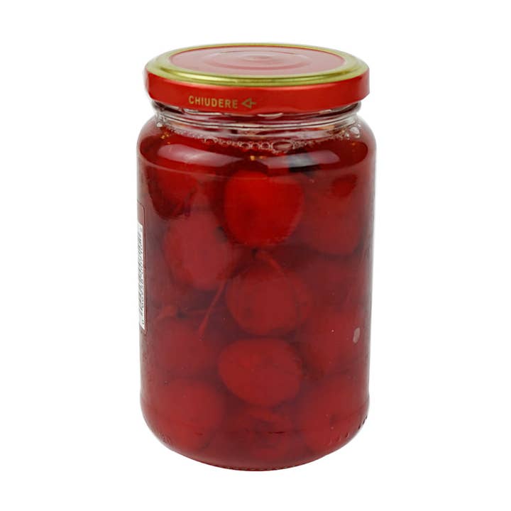 D'Amarena - Wholesale Preserves - Maraschino Cherries with Stem Italian Style 390g D'Amarena1