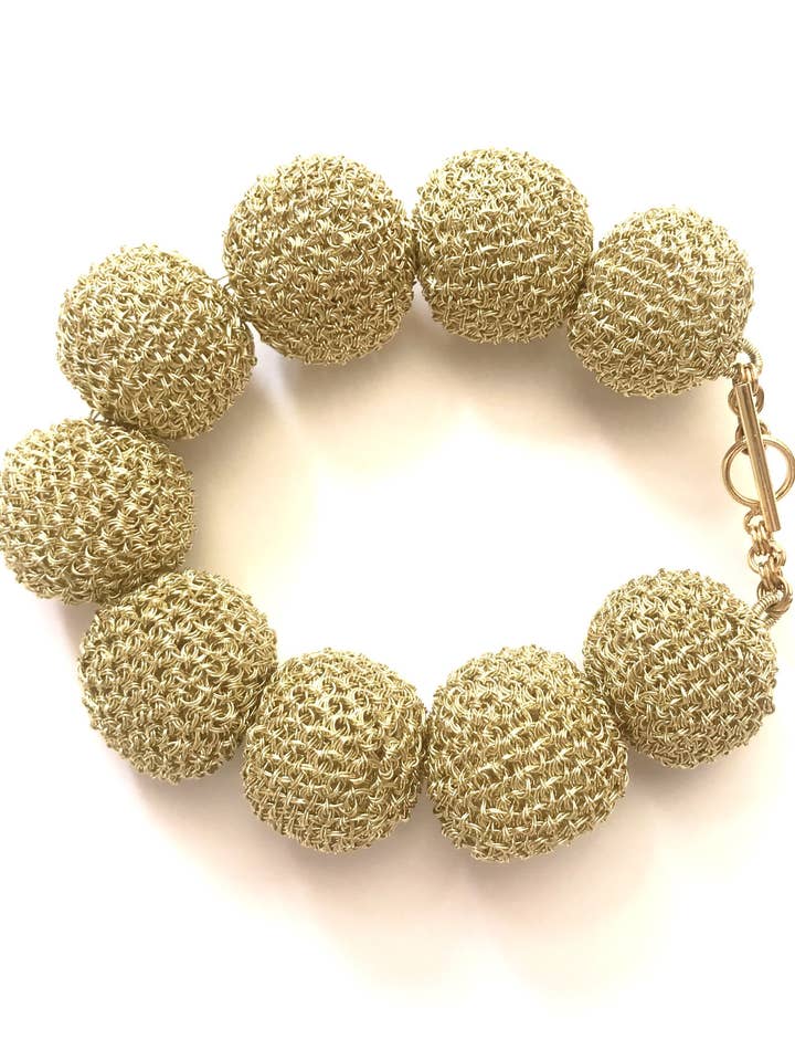 Bracciale Perle d'Oro, Collezione Venezia per la vendita all'ingrosso da parte di David&Martin Jewellery