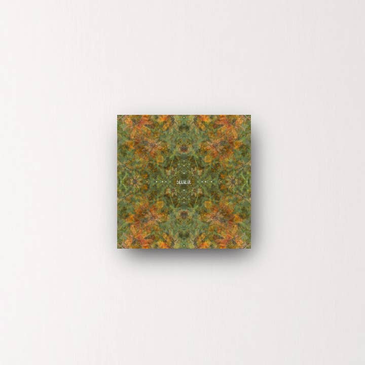 "believe in your magic" - series: you are presence, metal print for wholesale by DOEQUO