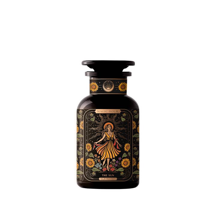 Magic Hour - Vendita all'ingrosso Tisane salutari e depurative - Il Sole: Tè Erboristico Adattogeno Energizzante con Yaupon, Moringa e Curcuma0