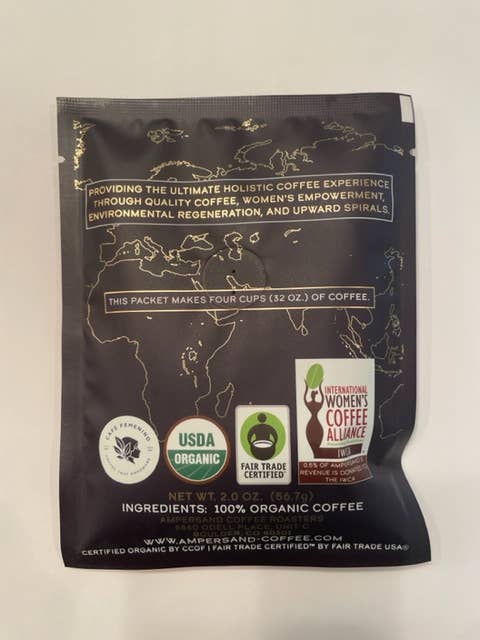 Ampersand Coffee Roasters – Großhandel Instantkaffee/-espresso – 2,0 oz Kaffeepakete1