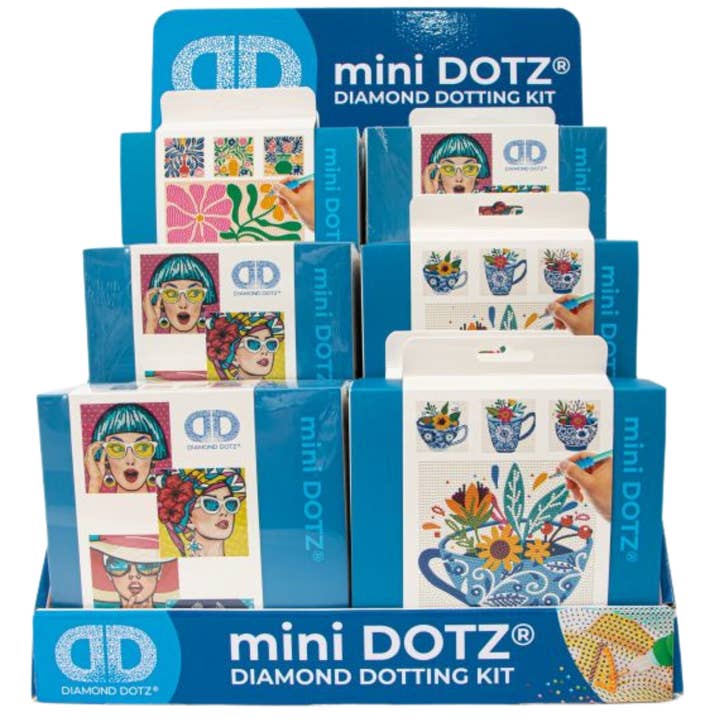 Diamond Dotz - Mini Dotz Assortment CDU for wholesale by Toysmith