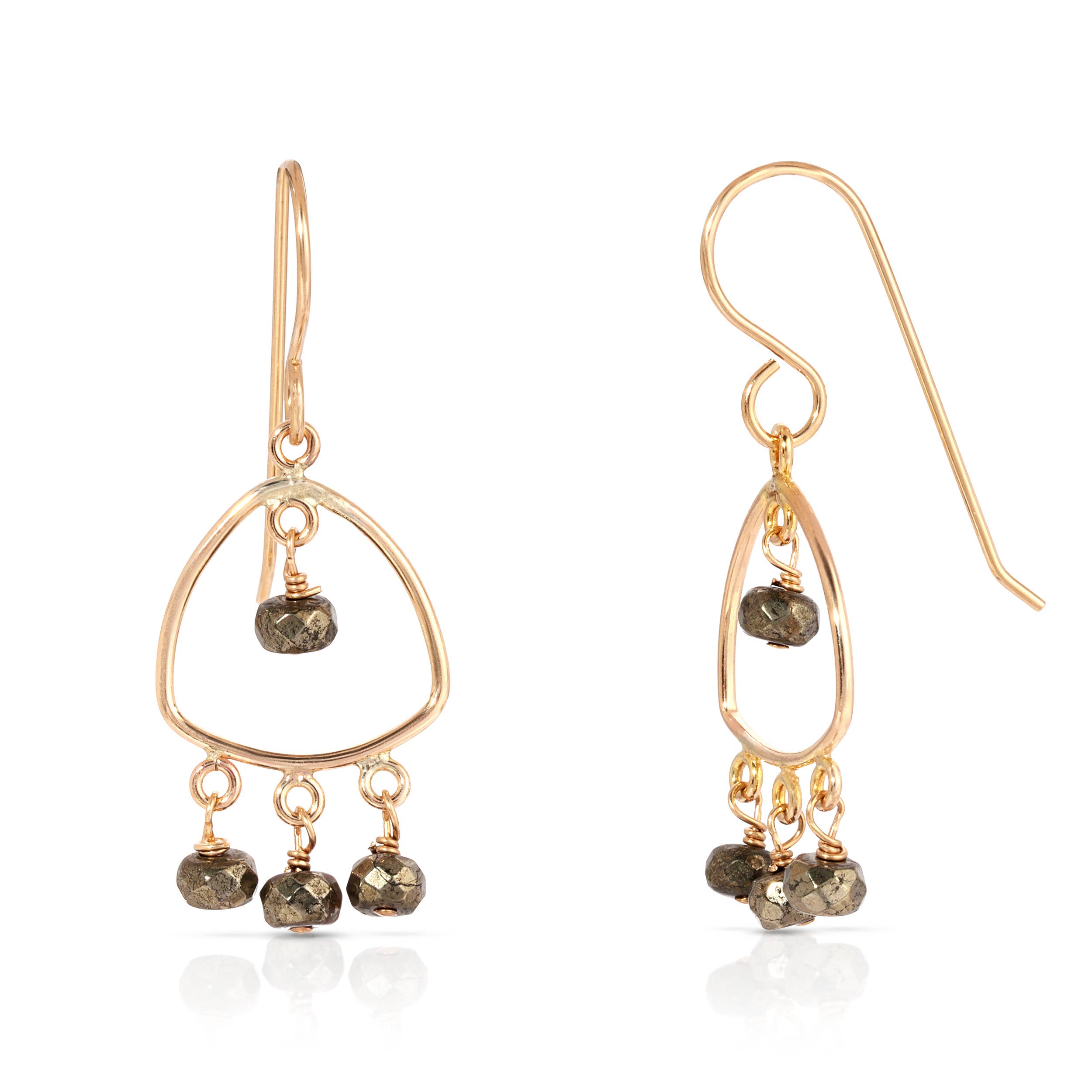 Flames of Love Earrings - 14K Gold-Filled for wholesale by Heather Hawkins