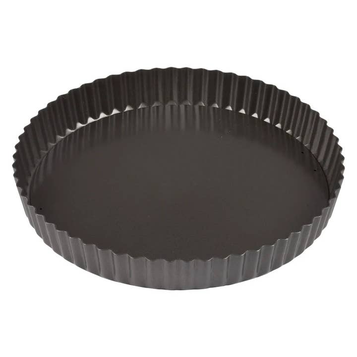 EcoQuality - Wholesale Baking dish - FQP-10 to 8, 4-12" 2pcs/set Non-stick Carbon Steel Quiche Pans4