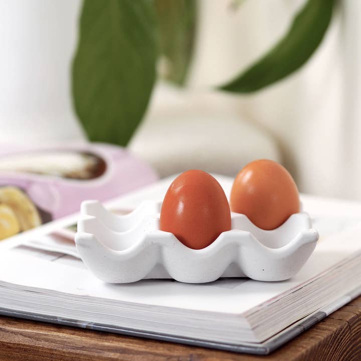 Feathered Oak - Wholesale Egg Cup/Holder - Concrete Egg Tray | Egg Storage6