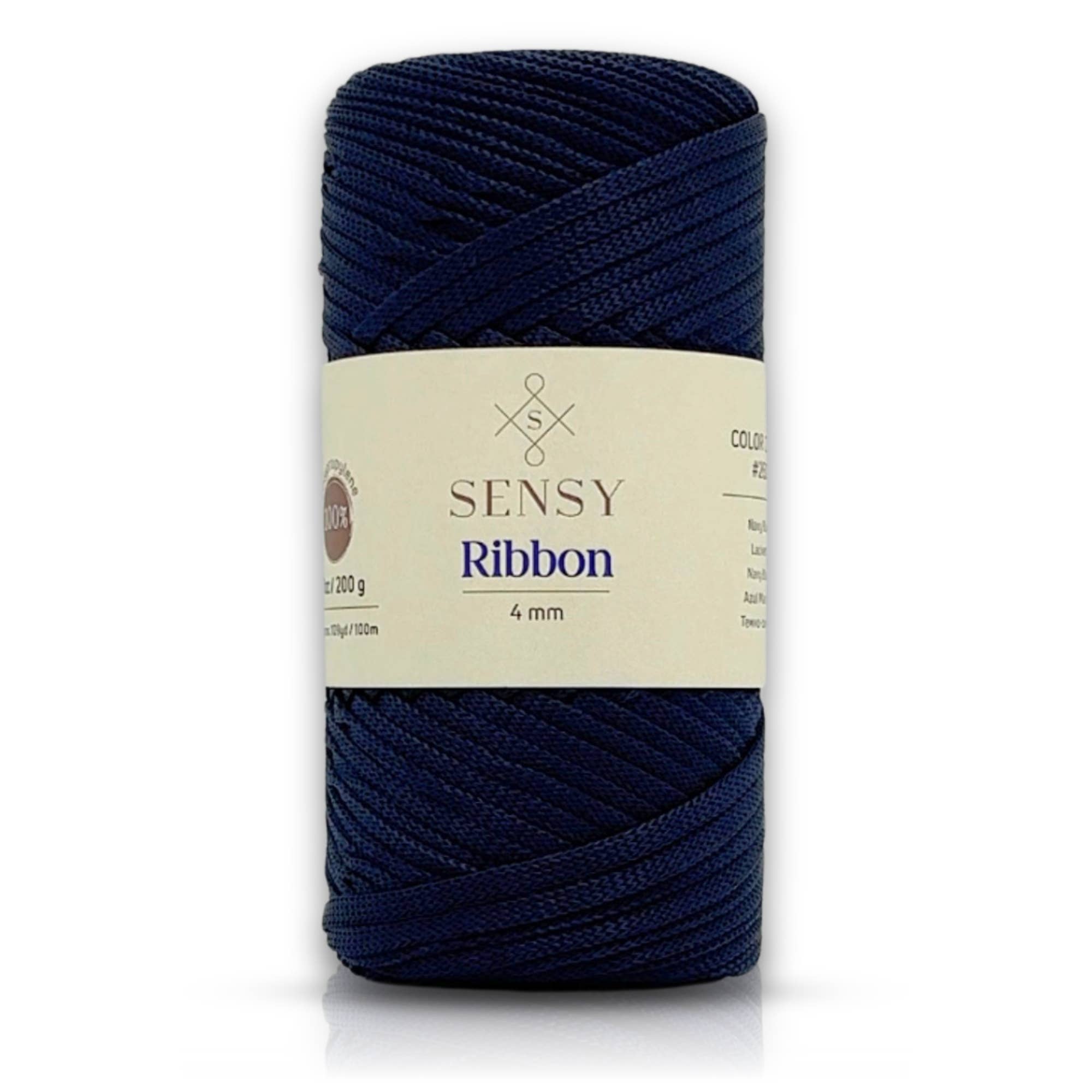 Sensy - Wholesale Craft Supplies - Sensy Premium 4mm - 109 Yards 100% Polyester Macrame Ribbon32