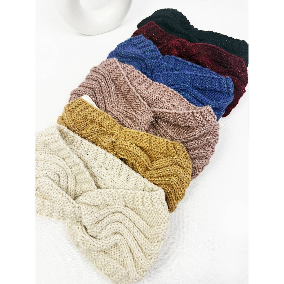 MIX COLOR Fashion Winter Knit Headwrap for wholesale on Faire4