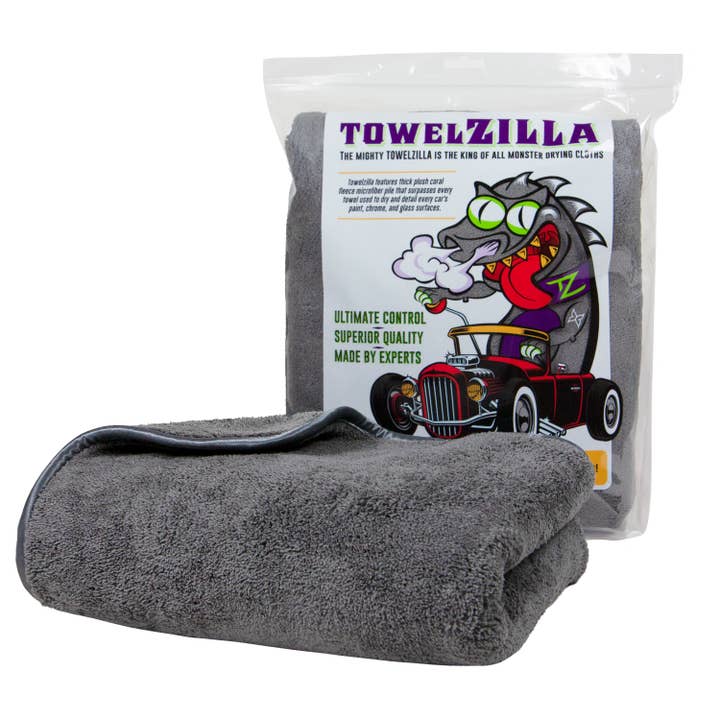 Arkwright Home - Wholesale Cleaning Cloth - Car Cleaning TowelZilla Microfiber Towel, 800 GSM, 25 x 36