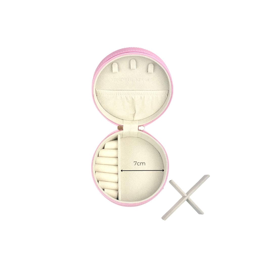 Mindful Marlo - Wholesale Jewellery box/organiser - Small Jewellery Case - Berry3