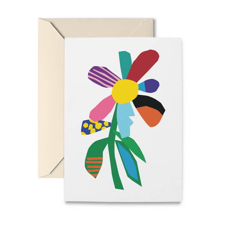 Floral Abstrato N.º 1, Caixa com 10 Cartões de Nota por atacado de R. Nichols Stationery & Gifts