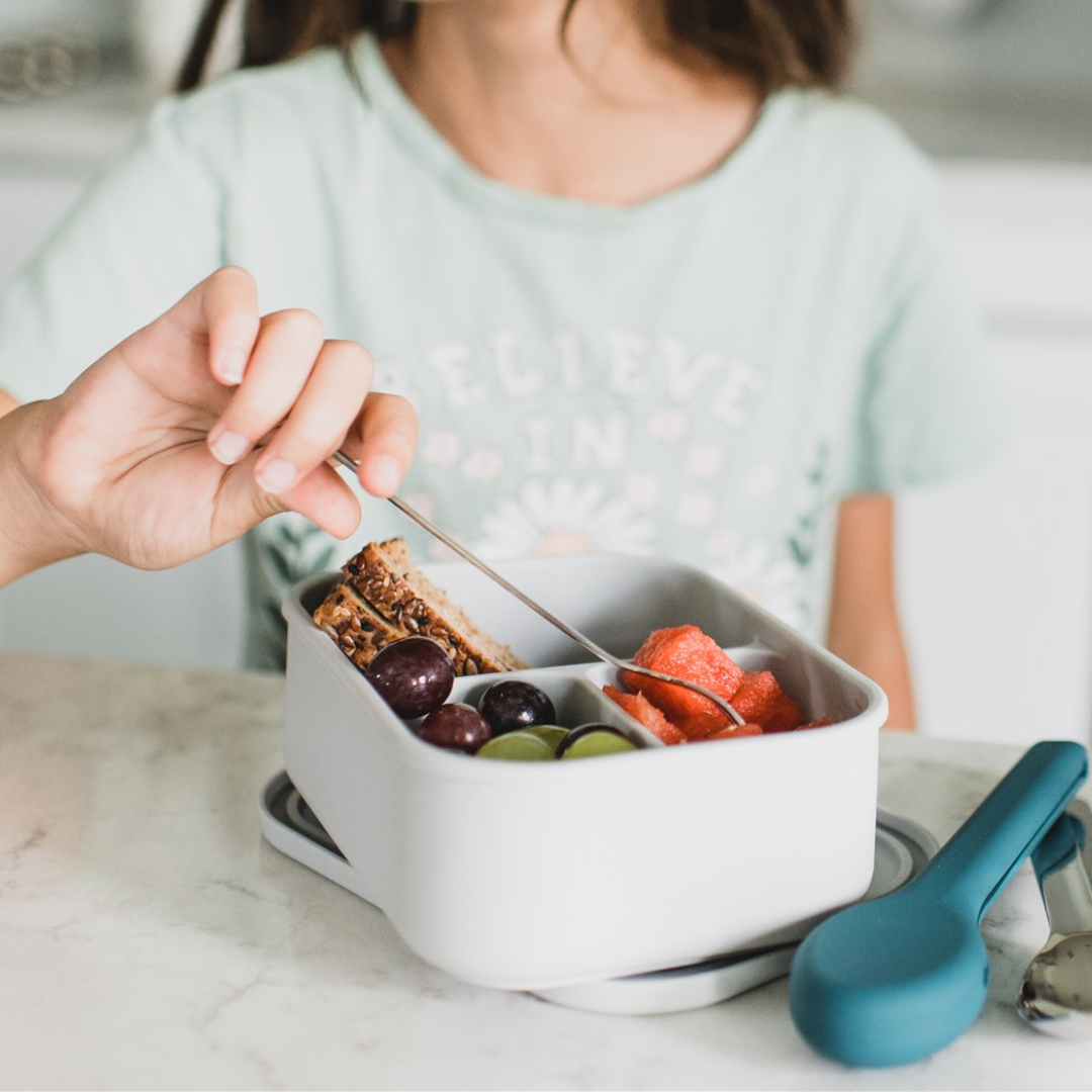 Dreamroo – Marmita/lancheira - Criança por atacado – A Bento Box - Tampa Dividida1