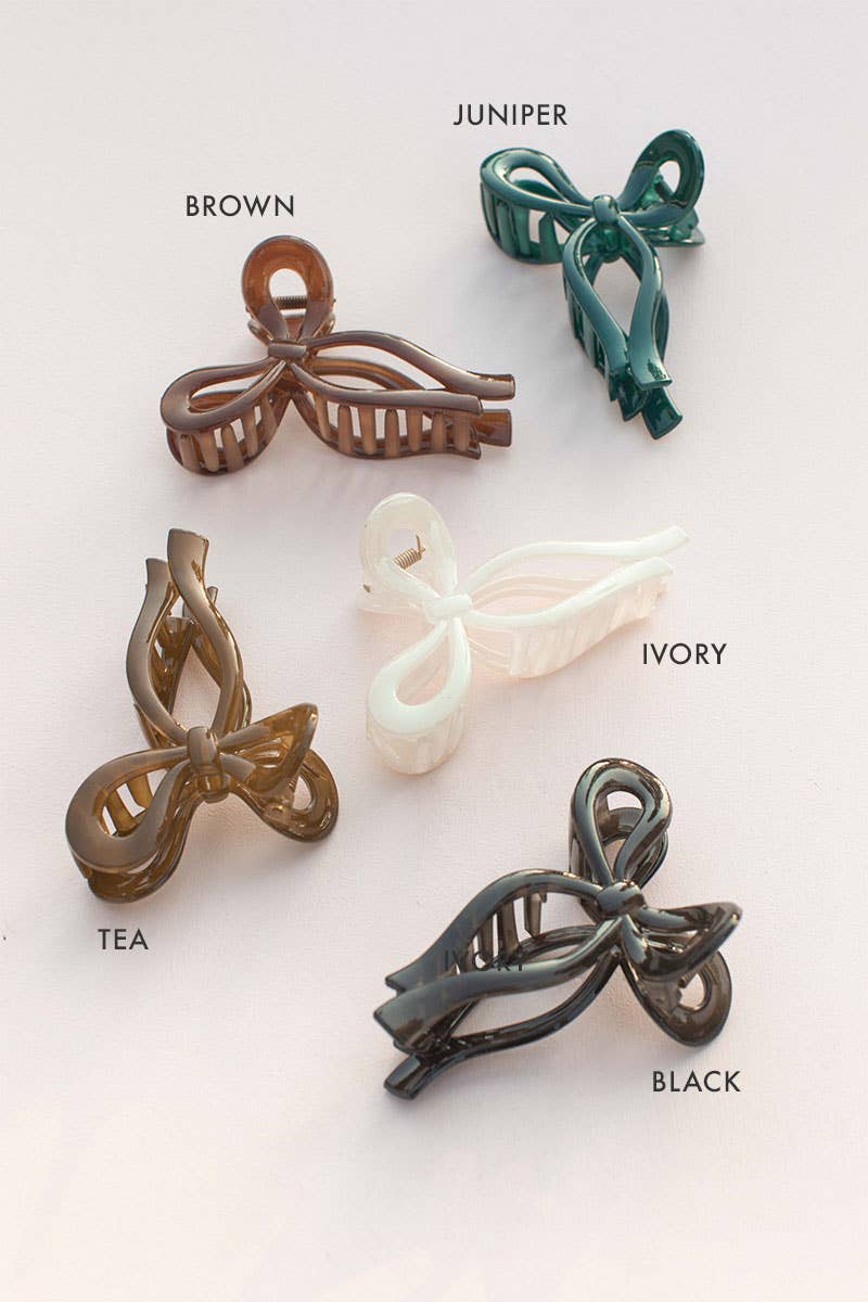 Space 46 Wholesale - Wholesale Hair Clip - Women's - Coquette Bow Hair Clip Hair Accessories1