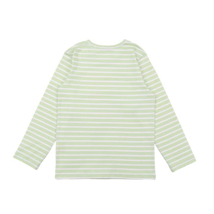 walkiddy - Wholesale T-Shirt - Kids - Green stripes 14-Shirt1