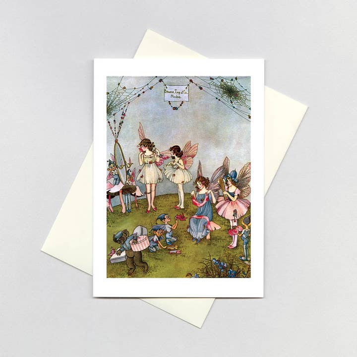 Fairy Dress Shop - Fairies Card for wholesale by Laughing Elephant