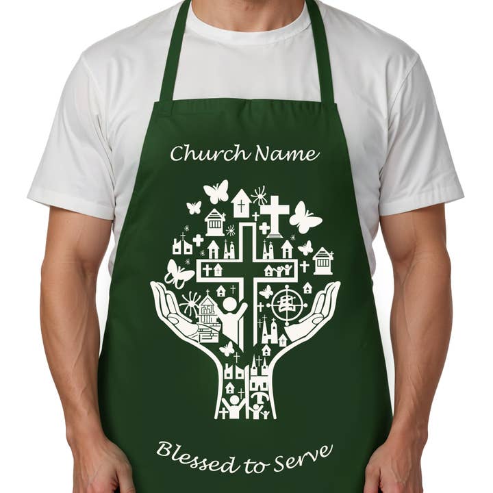 Gradzo - Wholesale Apron - Custom Kitchen Apron – Personalized Christian Design