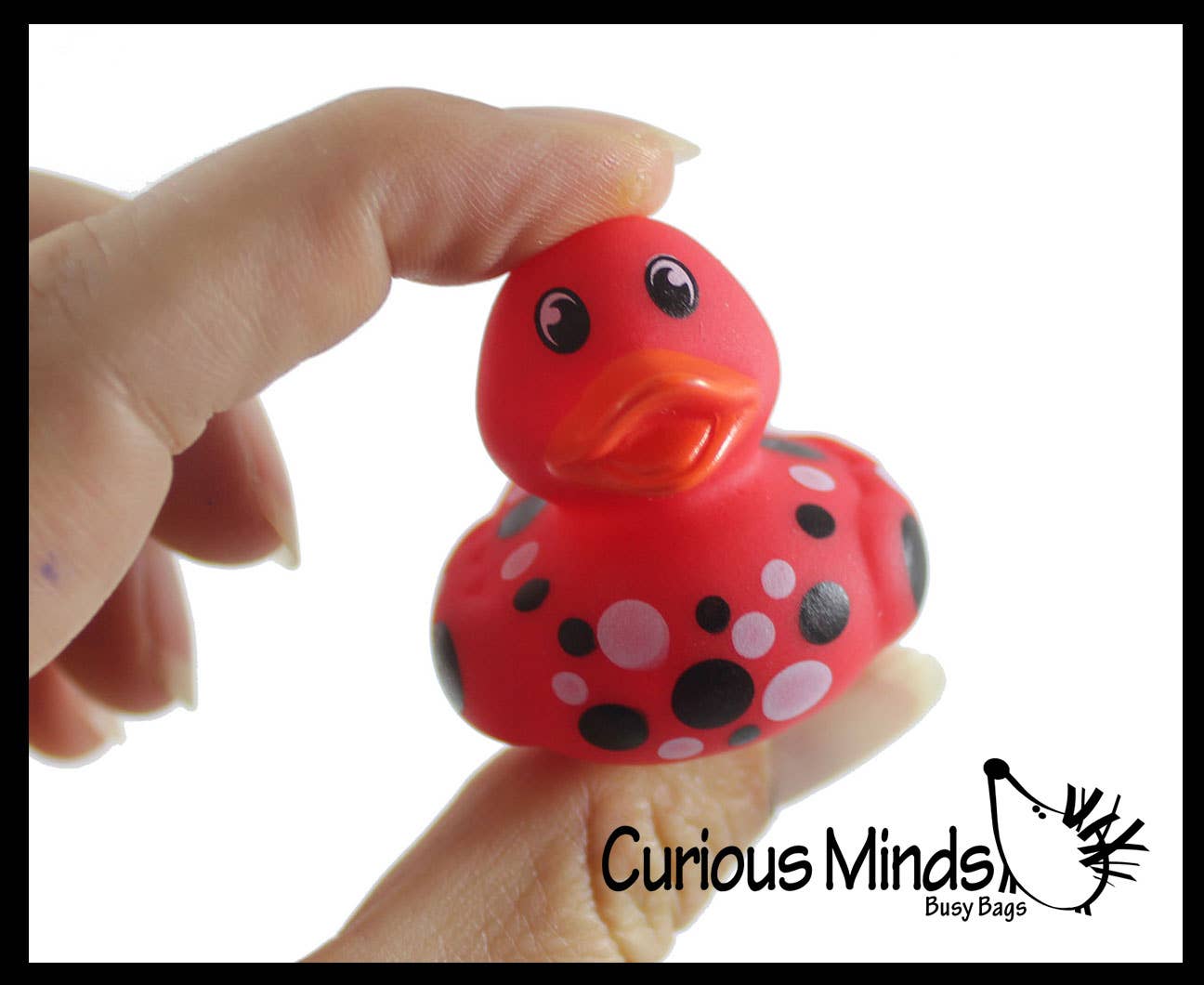 Curious Minds Toys - Wholesale Toy Set - Kids - 1 Small 1.5" Assorted Rubber Ducks - Rubber Duckies - Cute N8
