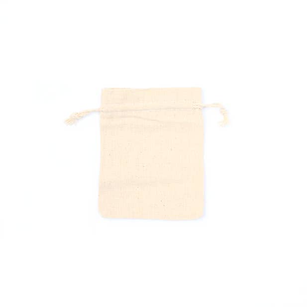 Inca UK - Venta al por mayor Bolsas de celofán - Tamaño: bolsa con cordón de algodón crudo sin blanquear de 13 x 10 cm