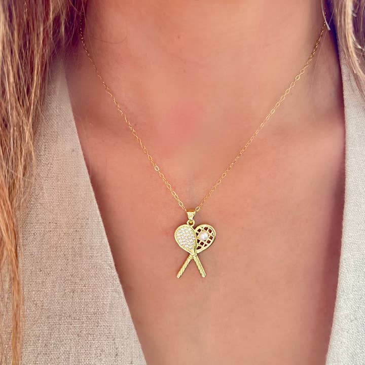 Tennis GF Necklace for wholesale by LPL Creations