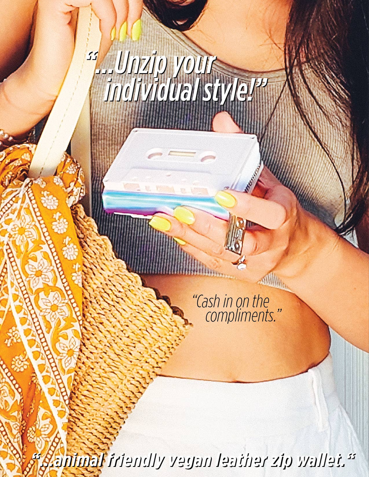 Fydelity – wholesale Plånbok - Dam – 70261: Kassettbandsplånbok | Rosa Matt1