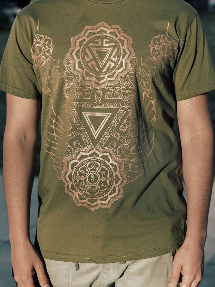 Ascendant Chakra Shirt for wholesale by Rythmatix