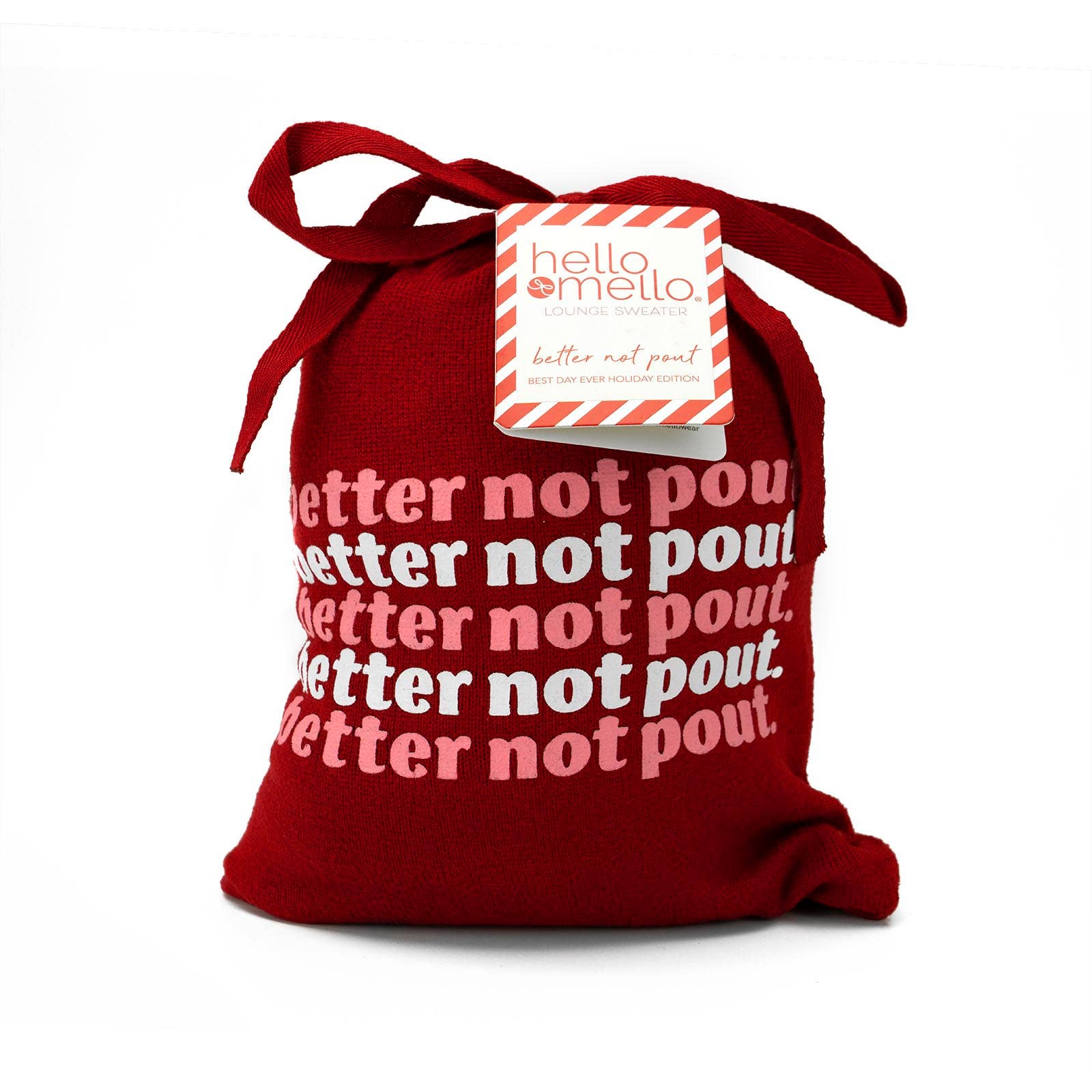 DM Merchandising - Vente T-shirt sérigraphié – femme - Assortiment haut de gamme Hello Mello Best Day Ever Holiday Edition4