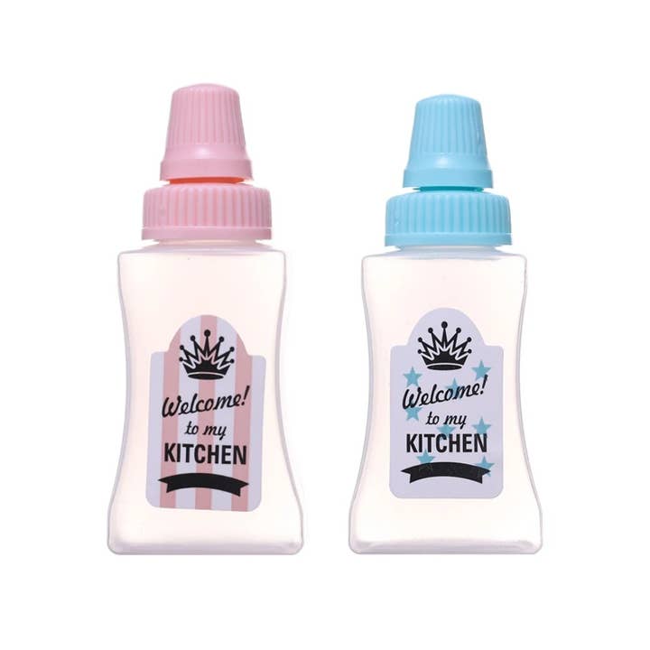 Mum Made Yum – wholesale Kitchen tool/gadget – Mini Cute Sauce Bottles (2 Pack)