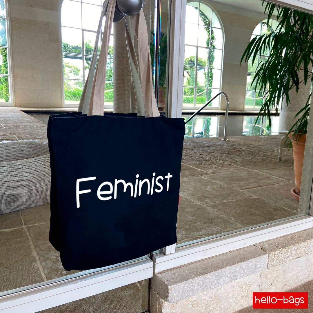 hello-bags – Großhandel Tragetasche – Damen – EINKAUFSTASCHE „FEMINISTIN“6