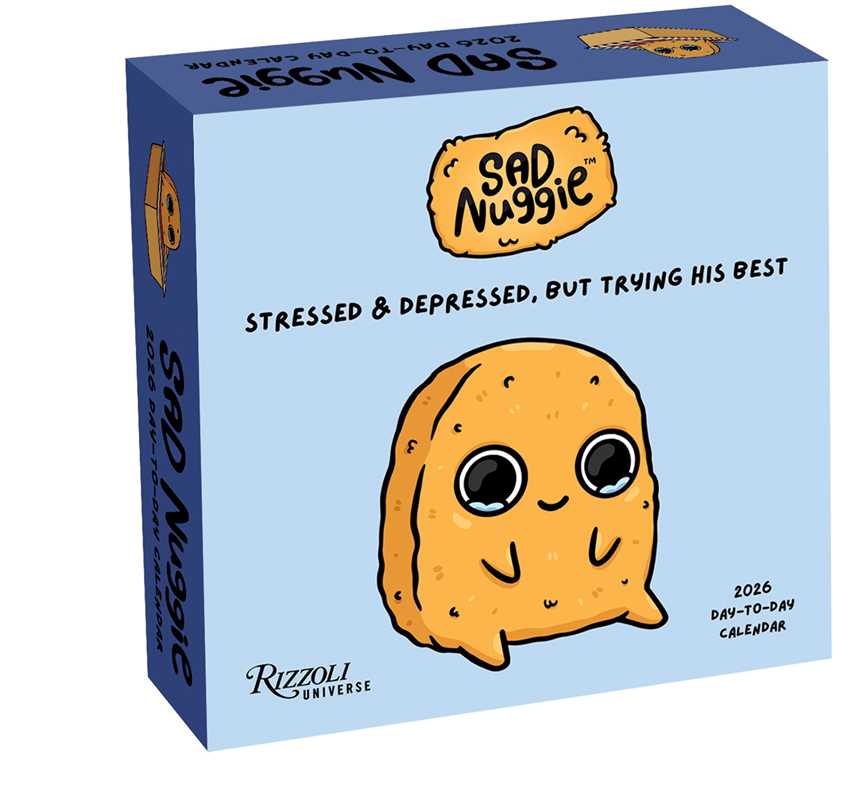 Simon & Schuster - Wholesale Arts & Entertainment - Sad Nuggie 2026 Day-to-Day Calendar by Sad Nuggie0