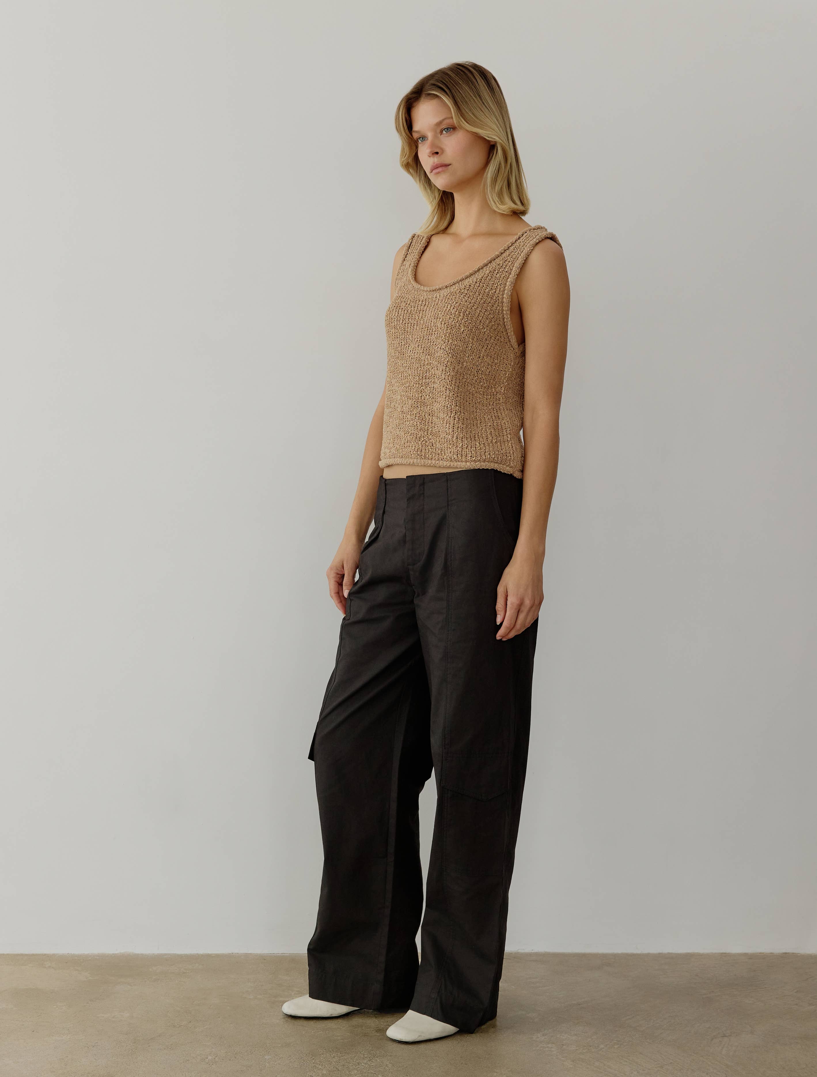 MOD REF - Wholesale Pants - Women's - The Hansen Pants | Wide Leg Utility Pants1