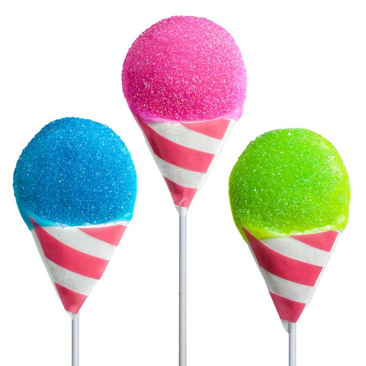 Sucettes Snow Cone - Assorties pour la vente par Melville Candy Company