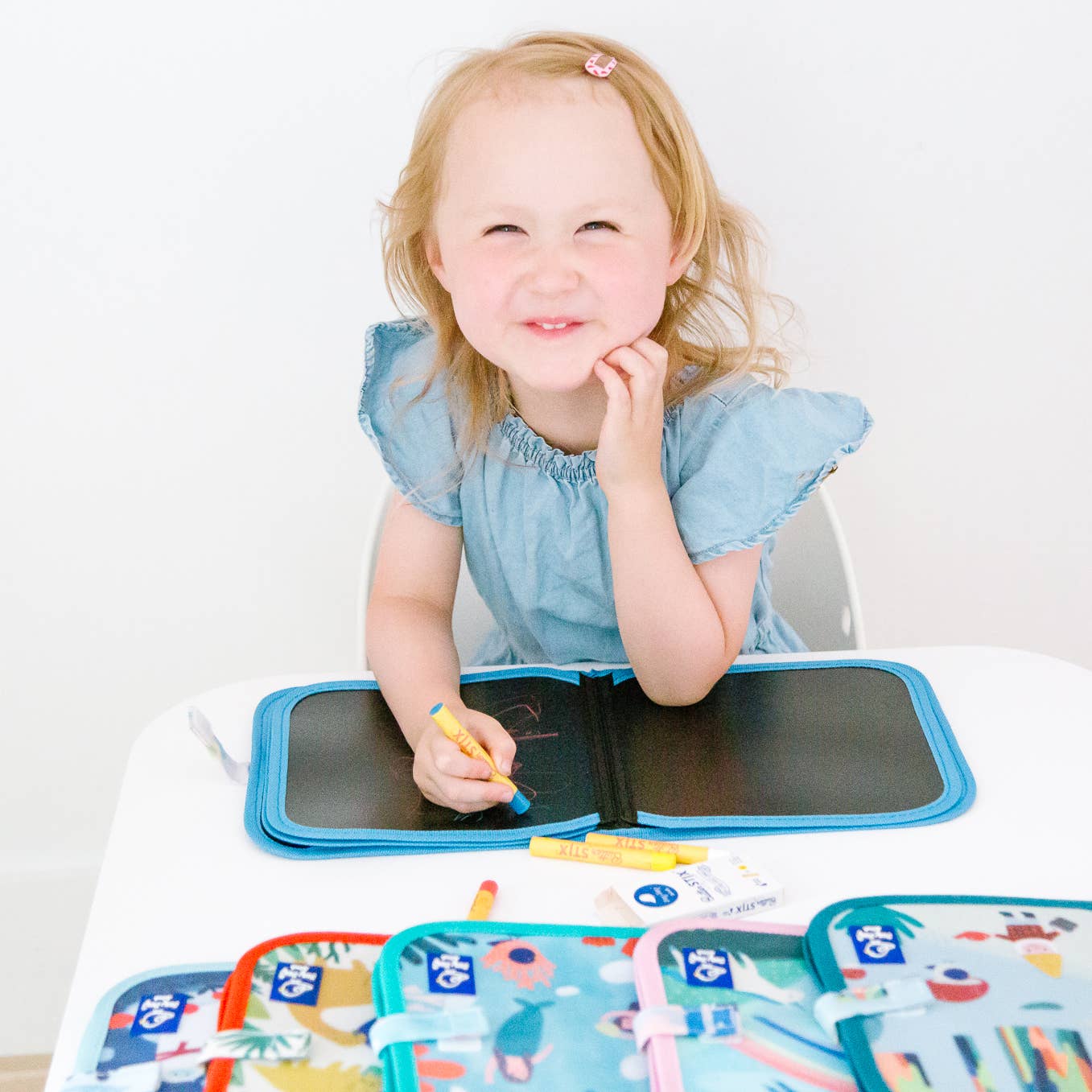 Jaq Jaq Bird - Vendita all'ingrosso Libro da colorare e attività - Bambini e neonati - Libro cancellabile a secco Unicorn Rainbow Activity7