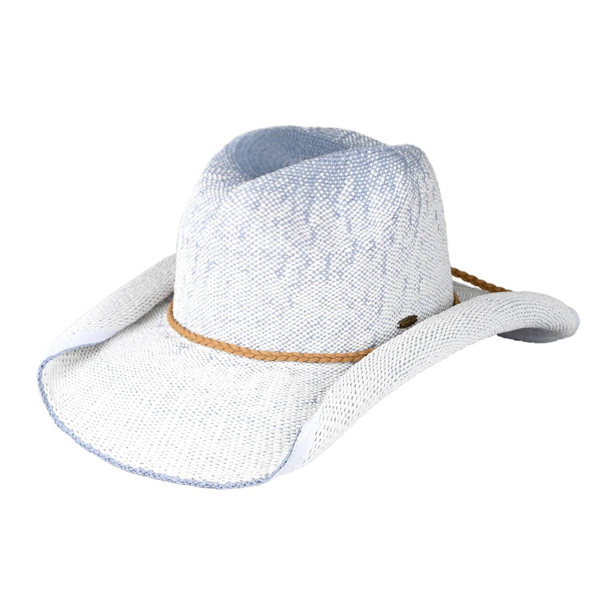 JOIA ACCESSORIES – wholesale Cowboy Hat – Women’s – CC OMBRE ROLLED UP EDGE COWBOY HAT, CBH 00341