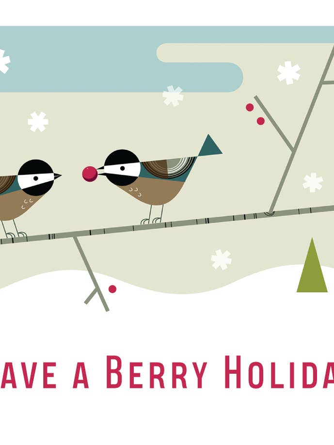 Berry Birds Semesterkort för wholesale av Artisans & agency