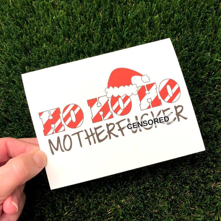 Grappige kerstkerstkaart voor vriend, onbeleefde kerstkaart, sarcastische kerstkaart, grappige kerstkaart, ongepaste kerstkaart voor wholesale door Personal Paper Hugs